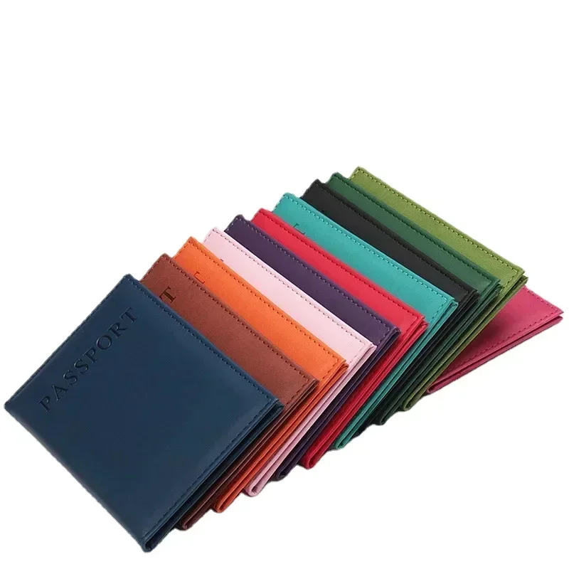 Index Card Holder - Hoge kwaliteit Engelse PU lederen paspoorthoesjes