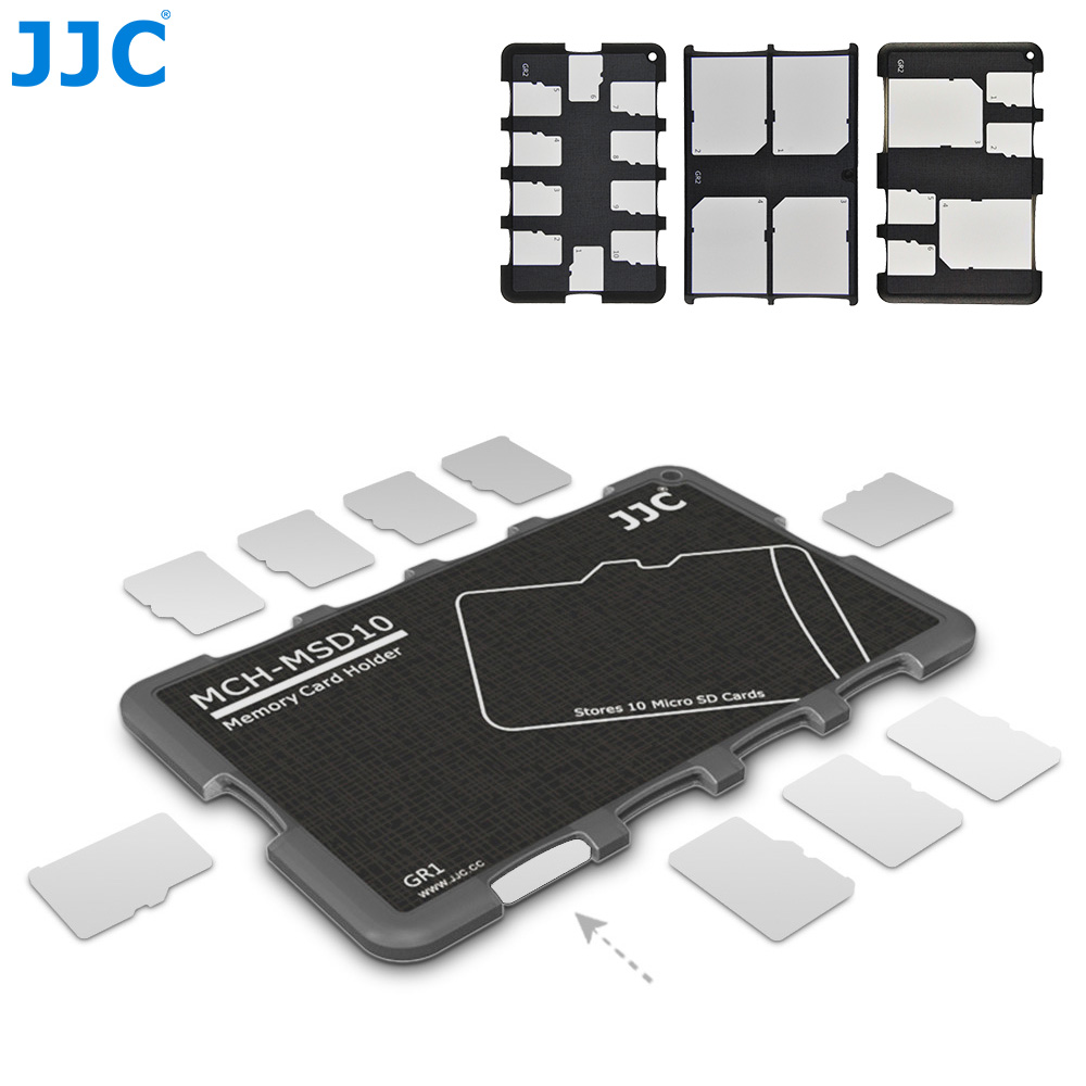 Index Card Holder - JJC Dunne Micro SD-kaarthouder SD-kaarthouder Portemonnee