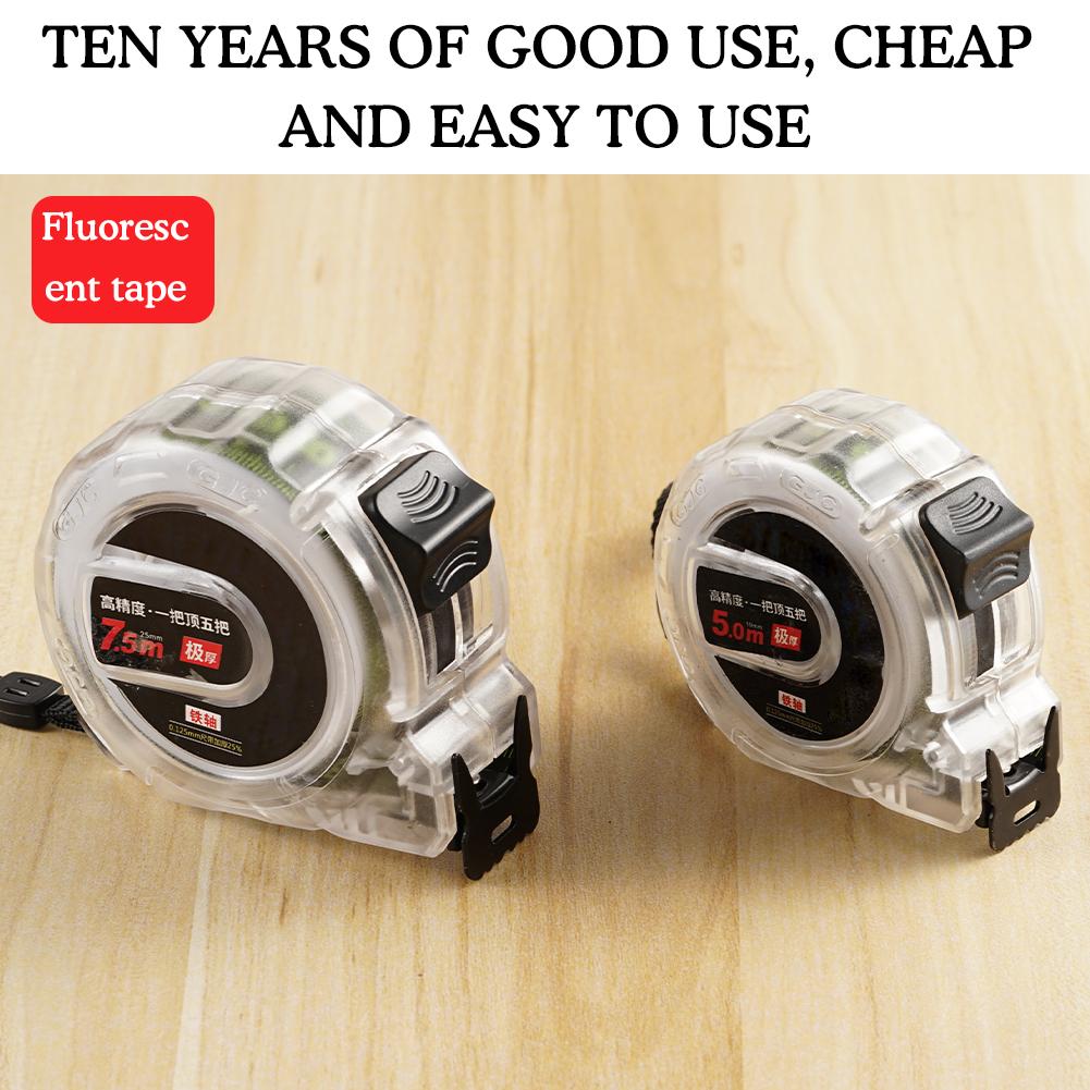 10M Zelfsluitende Meetlint Flu - Tape Dispenser Weighted recensie en prijs