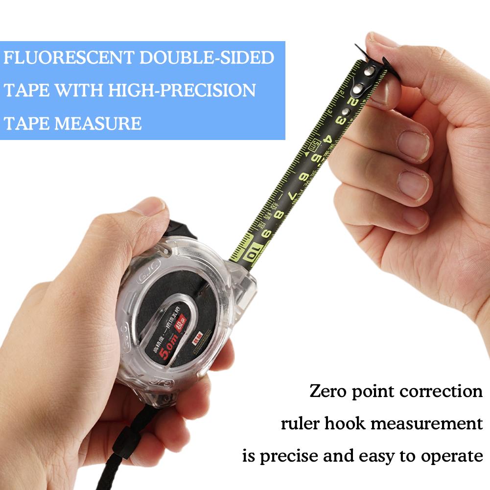 10M Zelfsluitende Meetlint Flu - Tape Dispenser Weighted recensie en prijs