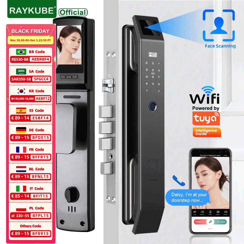 RAYKUBE DF14 Tuya WiFi 3D Gezi - Letter Opener Brass recensie en prijs