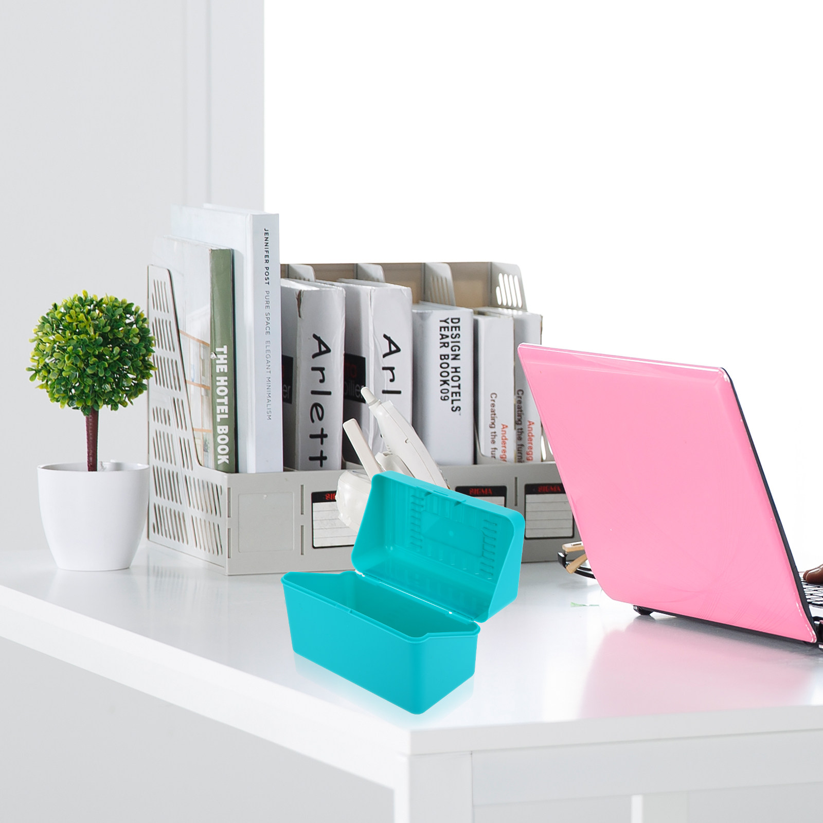 4-delige plastic indexkaart op - Index Card Holder recensie en prijs