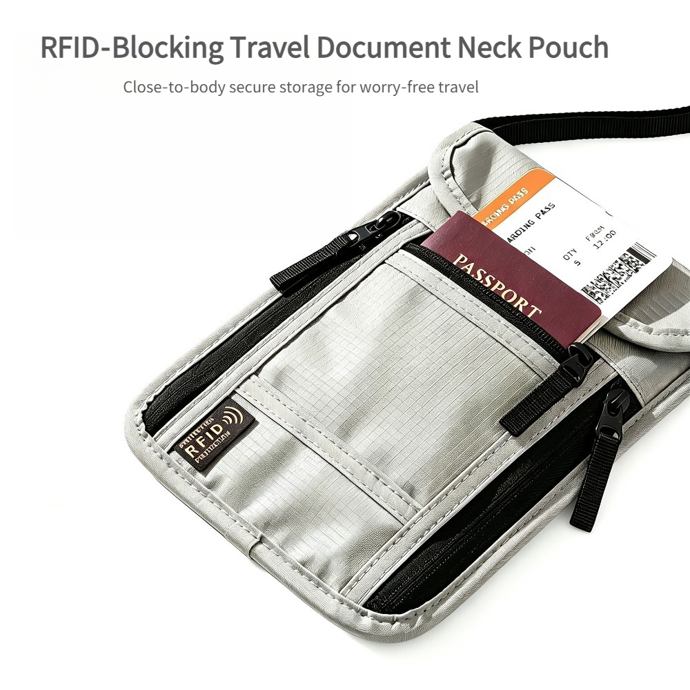 Reisportemonnee voor om de nek - Index Card Holder recensie en prijs