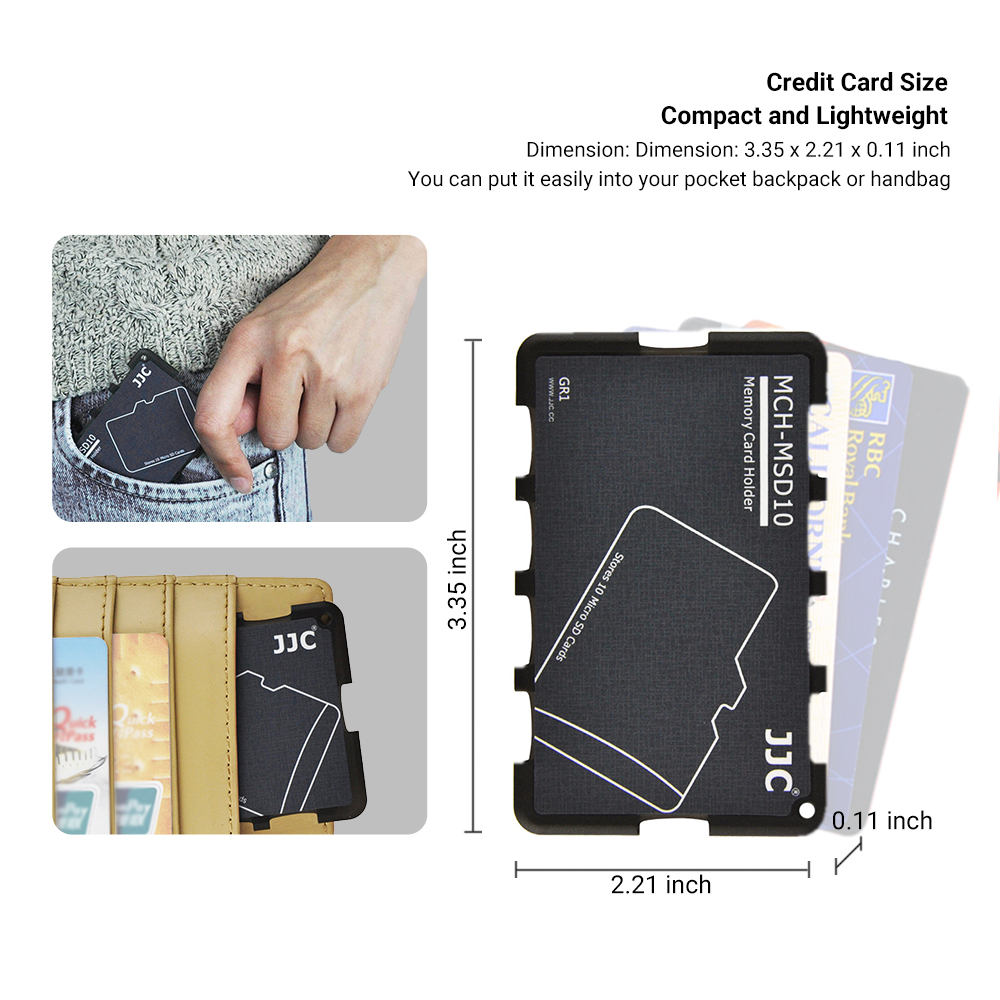 JJC Dunne Micro SD-kaarthouder - Index Card Holder recensie en prijs